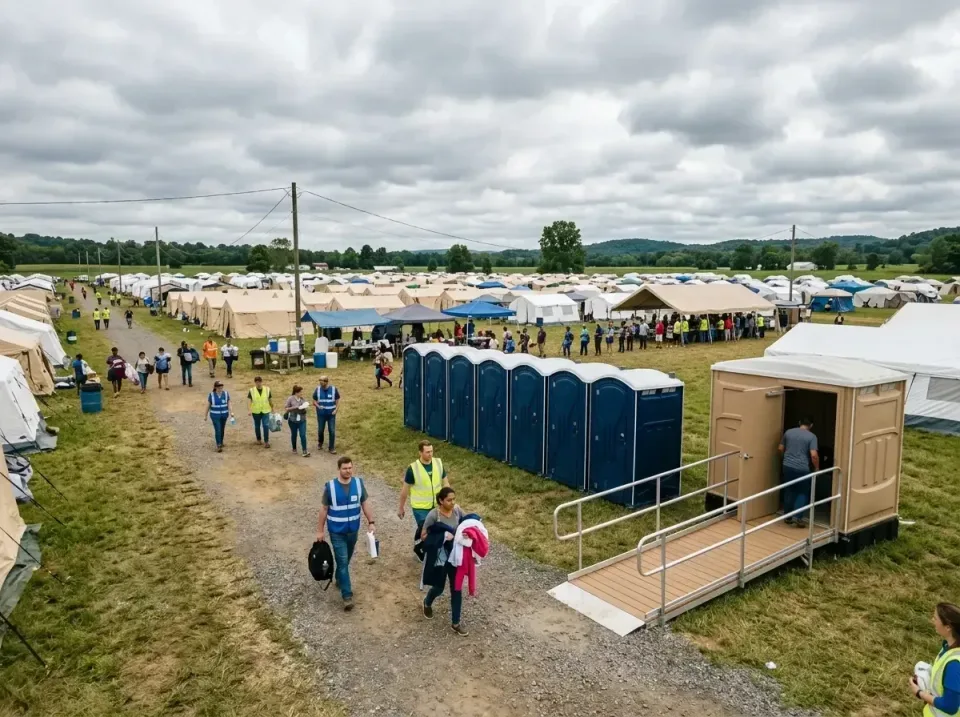 disaster-relief-camp-restrooms-010 — frequently asked questions, Dumpster & Portable Bathrooms Rental in Arnold, MD